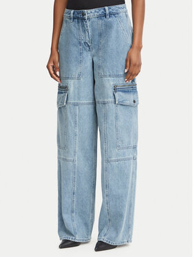 MICHAEL Michael Kors MICHAEL Michael Kors Джинси MR6909WFAU Голубий Relaxed Fit