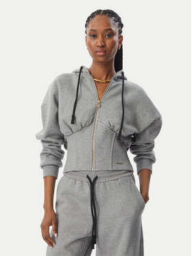 Just Cavalli Just Cavalli Majica dugih rukava 81PAIE22 CF102 Siva Slim Fit