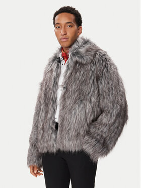 HUGO HUGO Шуба Bawo2641  50567295 Темно-сірий Regular Fit