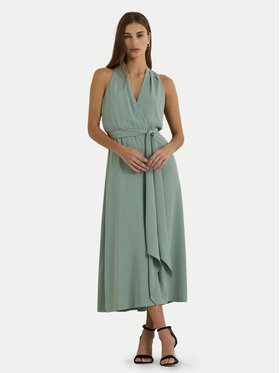 LAUREN RALPH LAUREN Lauren Ralph Lauren Koktejlové šaty 253911848003 Zelená Regular Fit