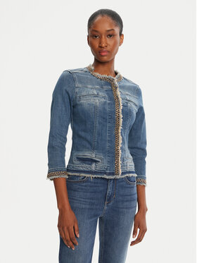 Liu Jo Liu Jo Jeans jakna UXX039 D4128 Mornarsko modra Regular Fit