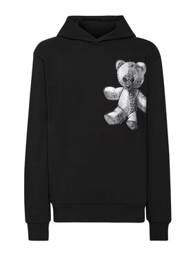 PHILIPP PLEIN PHILIPP PLEIN Mikina 779 Čierna Regular Fit