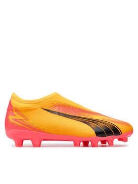 Puma Puma Buty do piłki nożnej Ultra Match Ll Fg/Ag Jr 107770-03 Żółty