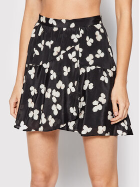 The Kooples The Kooples Mini krilo Naive Flowers Črna Regular Fit