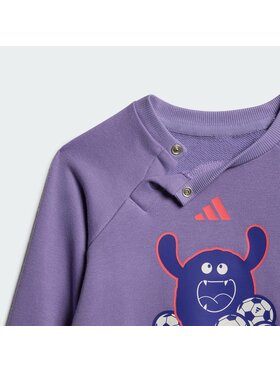 adidas adidas Zestaw dla niemowląt 168990 Fioletowy Loose Fit