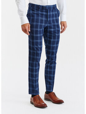Pako Lorente Pako Lorente Spodnie garniturowe P23SF-6G-028 Granatowy Slim Fit