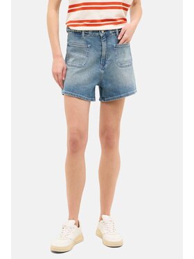 Mustang Mustang Pantaloncini di jeans Purley Shorts Blu Regular Fit