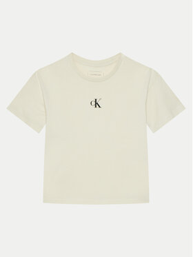 Calvin Klein Jeans Calvin Klein Jeans T-särk IG0IG02136 Beež Boxy Fit