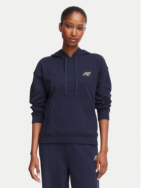 Lacoste Lacoste Džemperis SF8342 Tamsiai mėlyna Relaxed Fit