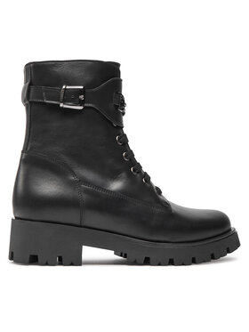 TWINSET TWINSET Trappers Anfibio 242GCJ S Negru