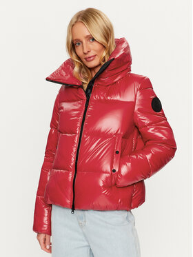 Save The Duck Save The Duck Пухено яке D39370W LUCK17 Червен Regular Fit