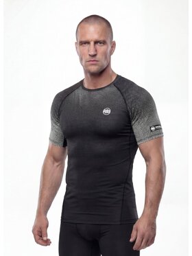 PITBULL PITBULL Koszulka techniczna RANKED Czarny Regular Fit