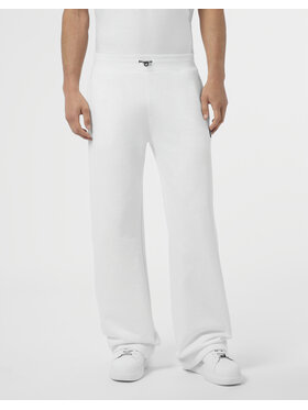 PHILIPP PLEIN PHILIPP PLEIN Teplákové nohavice 29835 Biela Jogger Fit