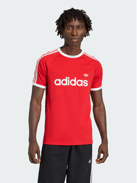 adidas adidas T-Shirt 159358 Czerwony Slim Fit