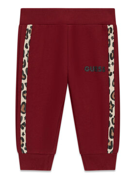 Guess Guess Pantaloni da tuta K6BB03 K5886 Bordeaux Regular Fit
