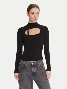 Versace Jeans Couture Versace Jeans Couture Поло 79HAFM16 CMH23 Черен Slim Fit