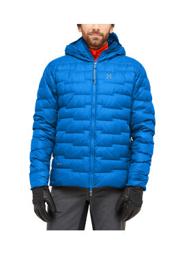 Haglöfs Haglöfs Kurtka puchowa Roc Flash Down Hood Men Błękitny Regular Fit