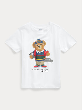 Polo Ralph Lauren Polo Ralph Lauren T-Shirt Sscn 322867158020 Biały Regular Fit