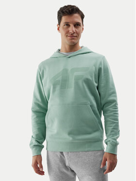 4F 4F Sweatshirt 4FWSS24TSWSM0950 Grün Regular Fit