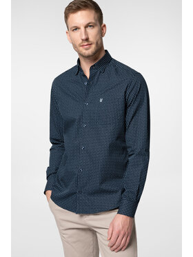 Próchnik Próchnik Koszula PM14 KO073222000047 Granatowy Slim Fit