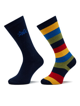 United Colors Of Benetton United Colors Of Benetton 2 unisex augsto zeķu pāru komplekts 6AO30702B Daudzkrāsains