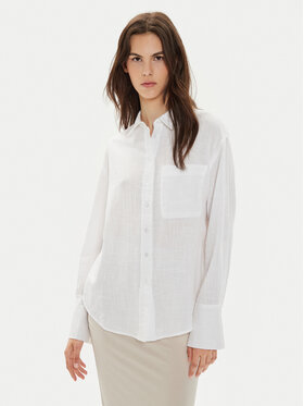 Gina Tricot Gina Tricot Särk 22624 Valge Loose Fit