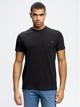 BIG STAR BIG STAR T-Shirt carbon_906 Czarny Basic Fit