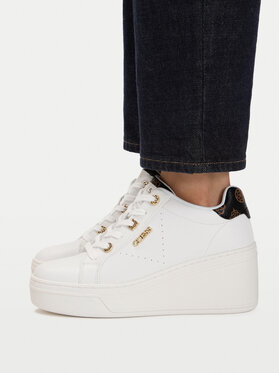 Guess Guess Sportcipők FLTRZY ELE12 Fehér