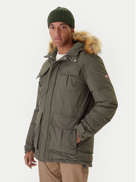Hunter Hunter Куртка парка Angus HARM0018252 Зелений Regular Fit