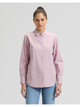 Lee Lee Koszula POCKETLESS SHIRT Różowy Regular Fit