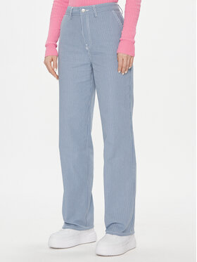 ONLY ONLY Spodnie materiałowe Merle 15312896 Szary Wide Leg