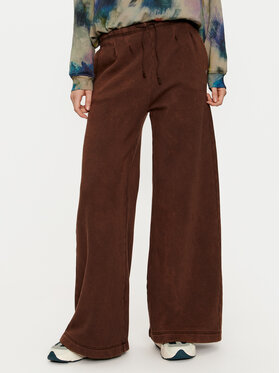 Deha Deha Dressipüksid C12175 Pruun Relaxed Fit