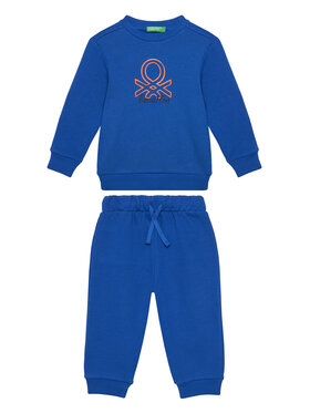 United Colors Of Benetton United Colors Of Benetton Анцуг 3J68GK00S Син Regular Fit