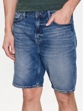 Guess Guess Дънкови шорти Angels M3GD03 D4T9G Тъмносин Slim Fit