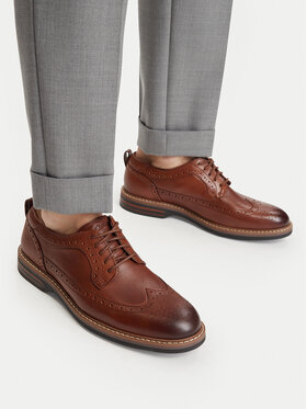 Clarks Clarks Polobotky Aldwin 2 Limit 26320107 Hnědá