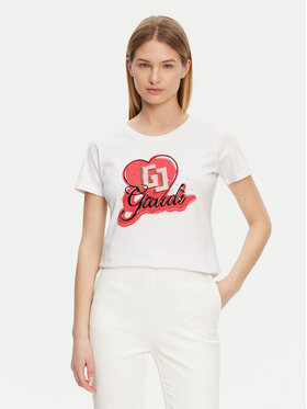 Gaudi Gaudi Тишърт 511BD64037 Бял Regular Fit