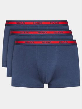 HUGO Hugo Set di 3 boxer 50492375 Blu scuro