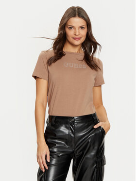 Guess Guess T-Shirt V3BI11 J1314 Braun Regular Fit