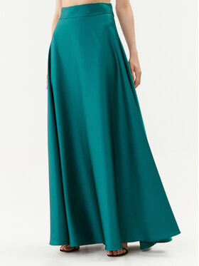 Rinascimento Rinascimento Maxi sukně CFC0115225003 Zelená Regular Fit
