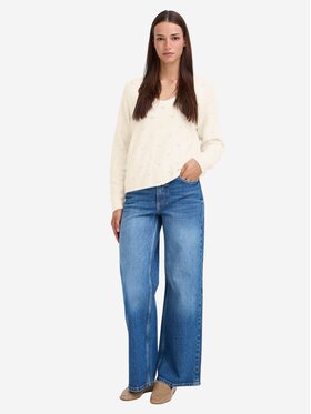 b.young b.young Πουλόβερ Maglia bymonna vneck jumper Μπεζ Comfort Fit