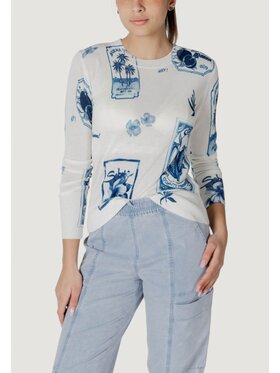 Desigual Desigual Sweter JERS_TAMPERE Niebieski Regular Fit