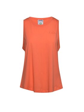 Diadora Diadora T-Shirt L. TANK CHROMIA Pomarańczowy Basic Fit