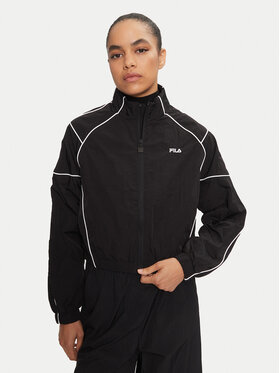 Fila Fila Majica dugih rukava Laplace FAW0890 Crna Regular Fit