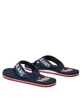 Tommy Jeans Japanke Flip Flop Logo Tape EM0EM01147 Tamnoplava