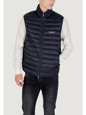 Armani Exchange Armani Exchange Smanicato DOWN WAISTCOAT Blu Casual Fit