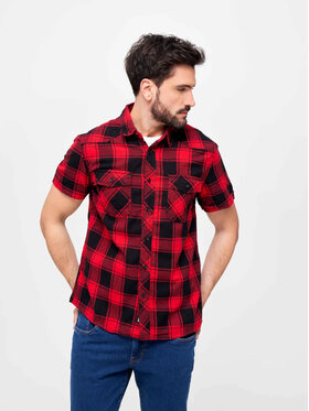 Brandit Brandit Koszula 4032.41.M Czarny Regular Fit