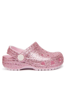 Crocs Crocs Šlepetės Classic Chunky Glitter Clog T 211940 Rožinė