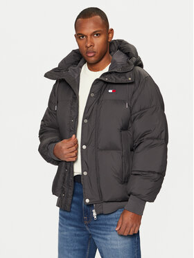Tommy Jeans Tommy Jeans Пухено яке DM0DM21145 Сив Regular Fit