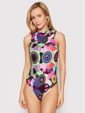 Desigual Desigual Body MONSIEUR CHRISTIAN LACROIX Niza 22SWTKA6 Kolorowy Slim Fit