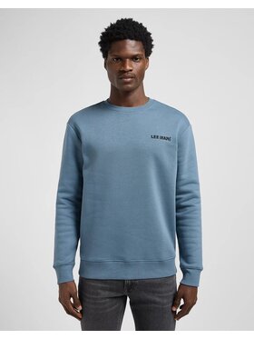 Lee Lee Bluza REGULAR CORE SWS Niebieski Regular Fit